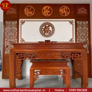 VÁCH ỐP TƯỜNG BÀN THỜ - AHXP101
